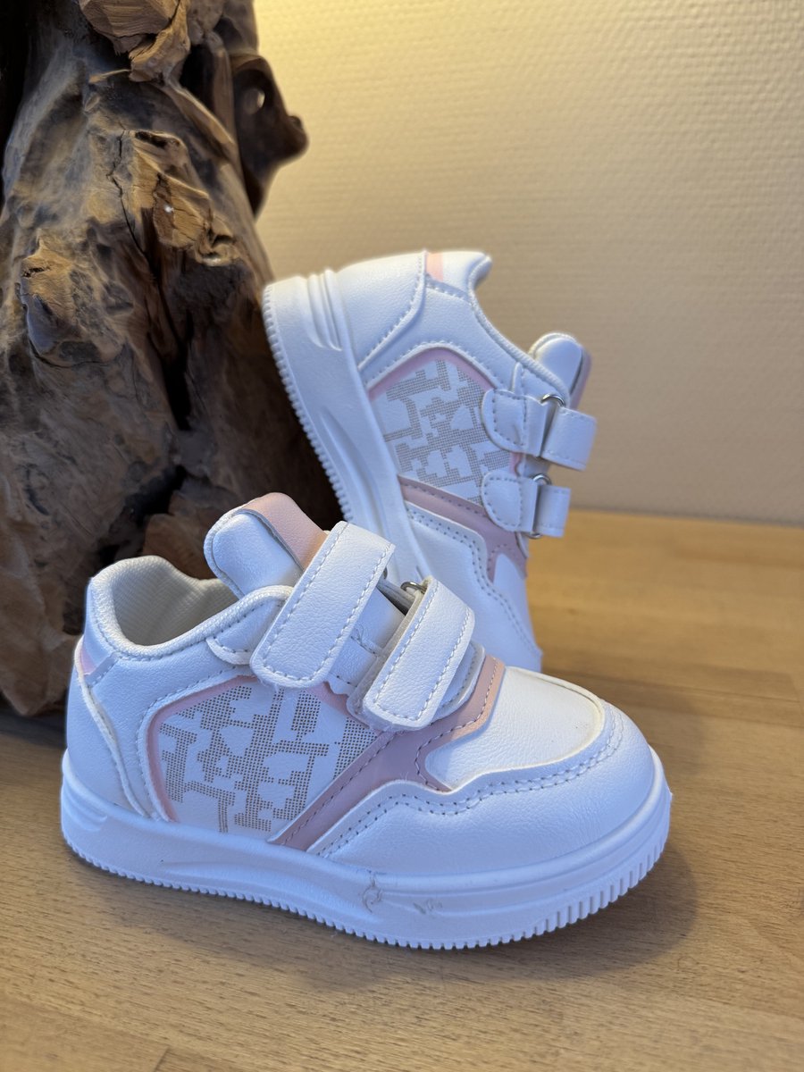 Everyday Star Sneakers in 3 kleuren, zwart, roze en beige