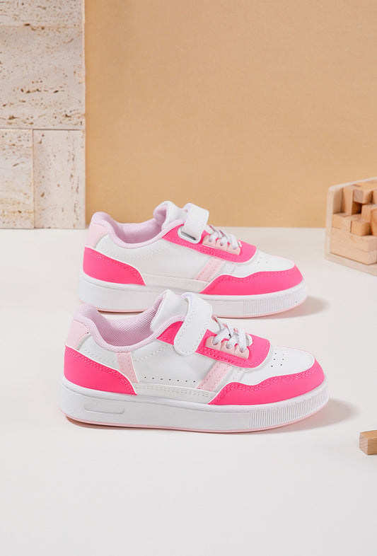 Pink sneakers