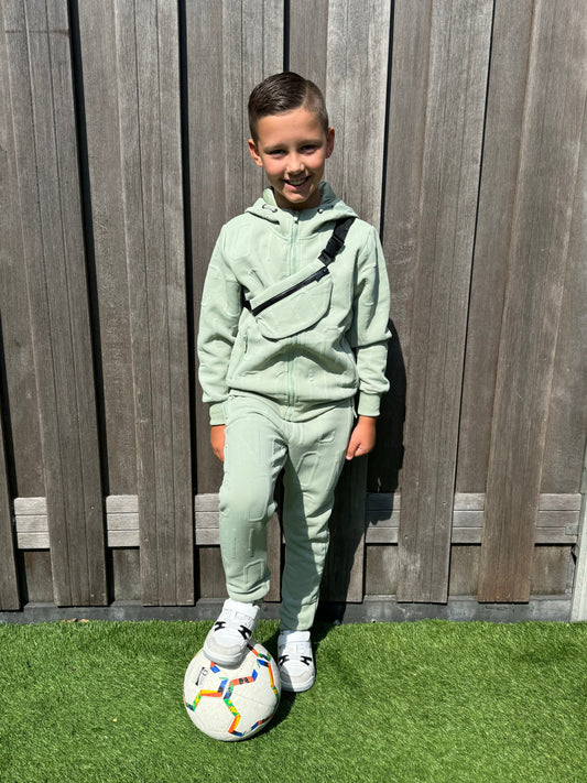 Icon joggingpak mint groen