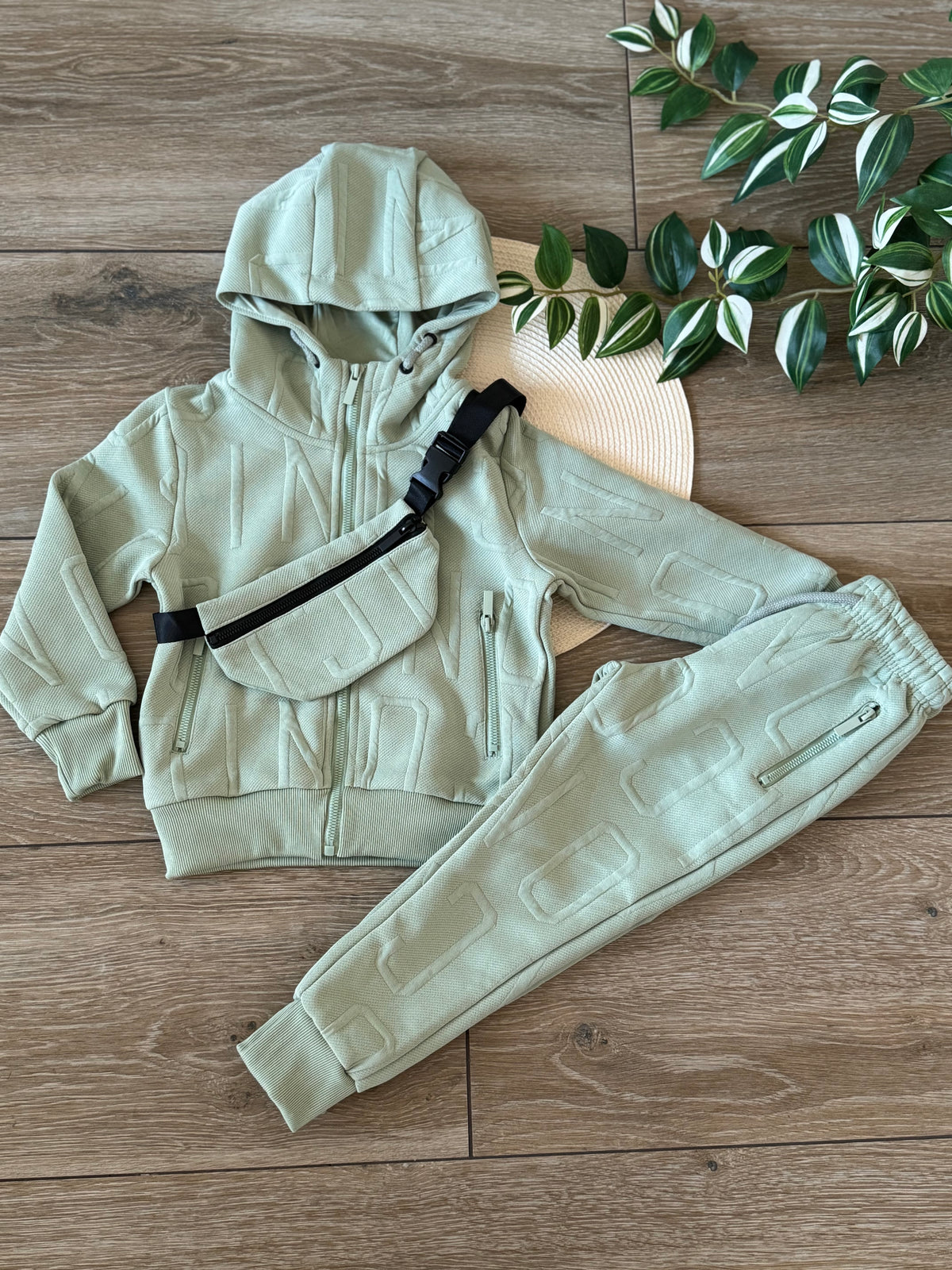 Icon joggingpak mint groen