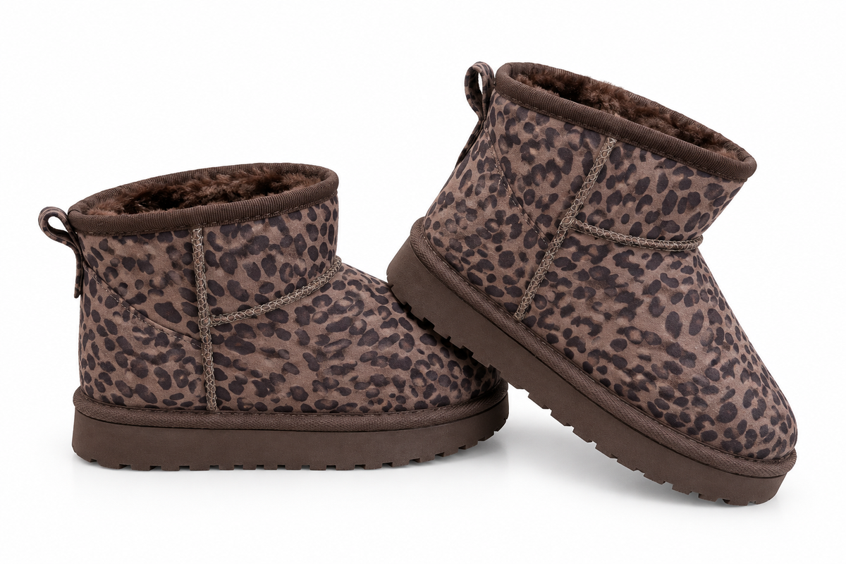 Winterboots Leopard